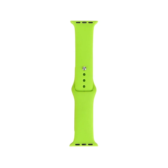 Zore Apple ile uyumlu Watch 38mm Band Serisi Klasik Kordon Silikon Strap Kayış - 10