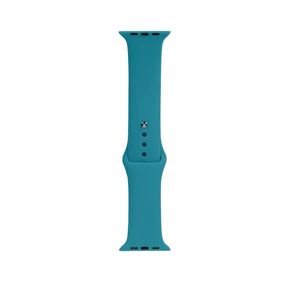 Zore Apple ile uyumlu Watch 38mm Band Serisi Klasik Kordon Silikon Strap Kayış - 8