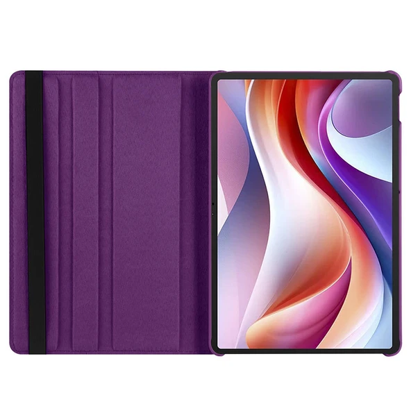 Zore Lenovo ile uyumlu M11 TB-330FU Dönebilen Standlı Kılıf - 4