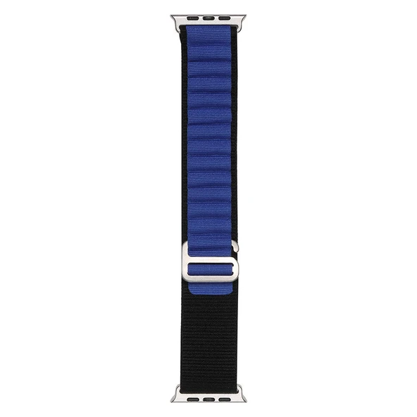 Apple Watch 7 45mm Zore Band-74 Hasır Kordon - 5