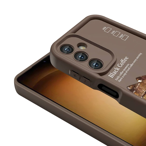 Zore Galaxy ile uyumlu A05S Kılıf Kamera Korumalı Baskılı Arka Yüzey Klas Kapak - 5