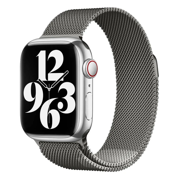 Zore Apple ile uyumlu Watch Ultra 49mm Band-01 Metal Kordon - 12