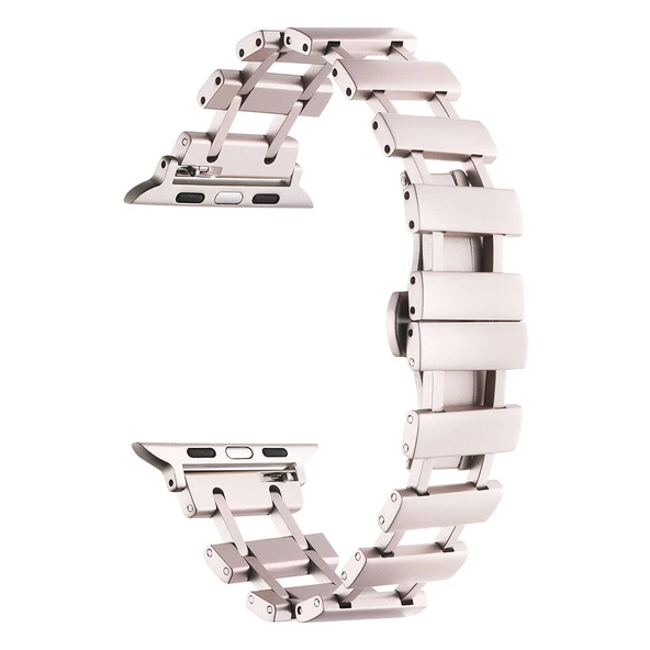 Apple Watch 7 45mm Zore KRD-96 Metal Kordon - 7