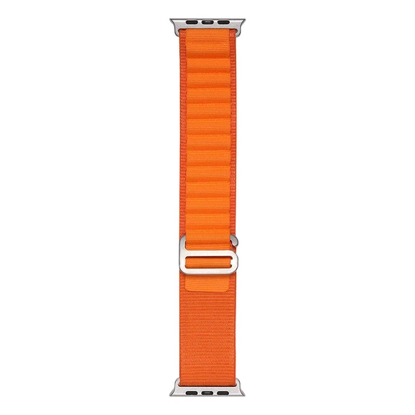 Apple Watch 7 45mm Zore Band-74 Hasır Kordon - 1