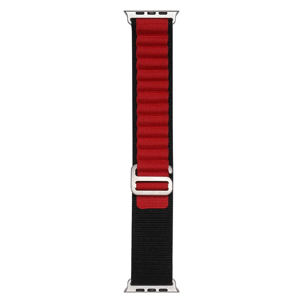 Apple Watch 7 45mm Zore Band-74 Hasır Kordon - 6