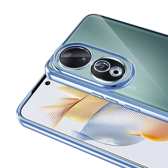 Zore Honor 90 Kılıf Kamera Korumalı Logo Gösteren Omega Kapak - Resim 12