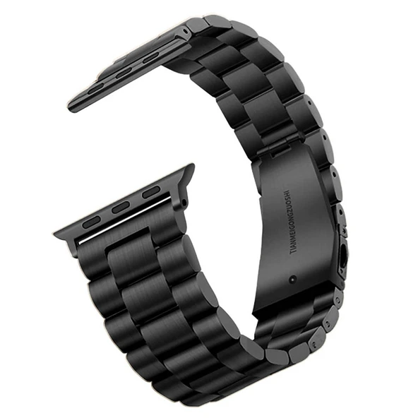 Apple Watch 44mm Zore Band-04 Metal Kordon - 1