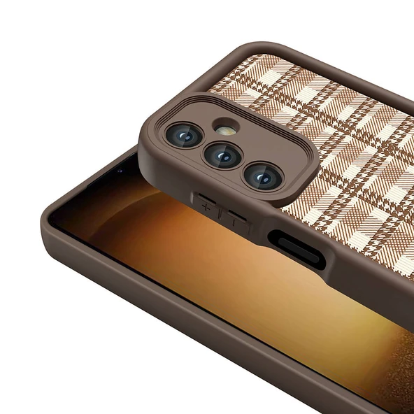 Zore Galaxy ile uyumlu A15 Kılıf Kamera Korumalı Baskılı Arka Yüzey Klas Kapak - 6