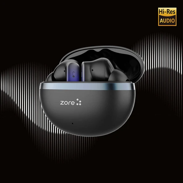 Zore BTK-ZR101 Kulak İçi Bluetooth Kulaklık Aktif Gürültü Önleyici Özellikli ANC ve ENC Teknolojili - Resim 10