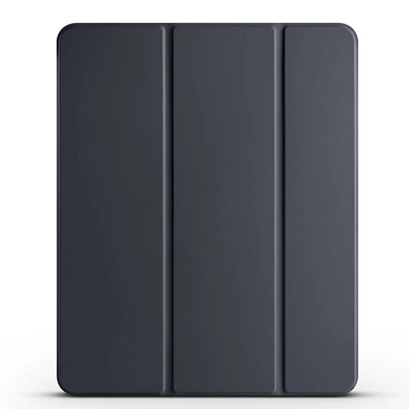 Zore Apple ile uyumlu iPad Pro 12.9 2020 (4.Nesil) Smart Cover Kalem Bölmeli Standlı 1-1 Kılıf - 1