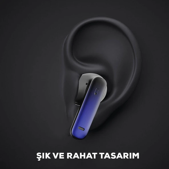 Zore BTK-ZR101 Kulak İçi Bluetooth Kulaklık Aktif Gürültü Önleyici Özellikli ANC ve ENC Teknolojili - Resim 9
