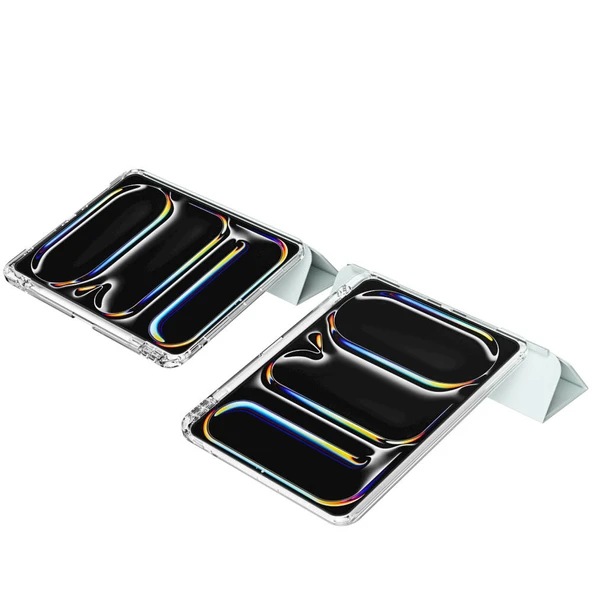 Zore ​​​Apple ile uyumlu iPad Pro 11 2024 Kılıf Magnetik Ayrılabilen Airbagli Sliding Tablet Kılıfı - Resim 4