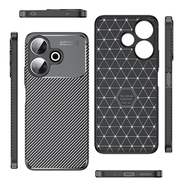 Zore Xiaomi ile uyumlu Redmi 13 4G Kılıf Negro Silikon Kapak - 9