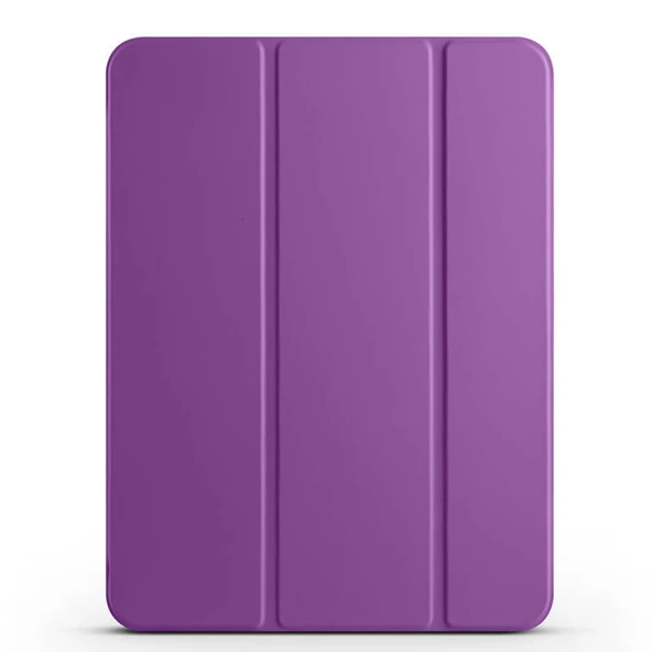 Zore Apple ile uyumlu iPad Pro 11 2024 Smart Cover Kalem Bölmeli Standlı 1-1 Kılıf - 1