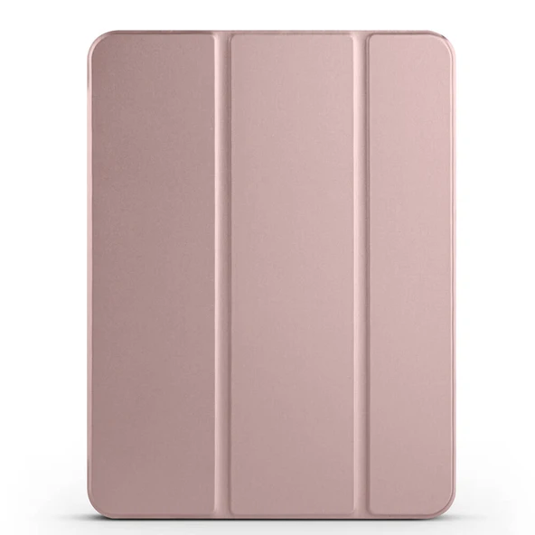 Zore Apple ile uyumlu iPad Pro 11 2024 Smart Cover Kalem Bölmeli Standlı 1-1 Kılıf - 12