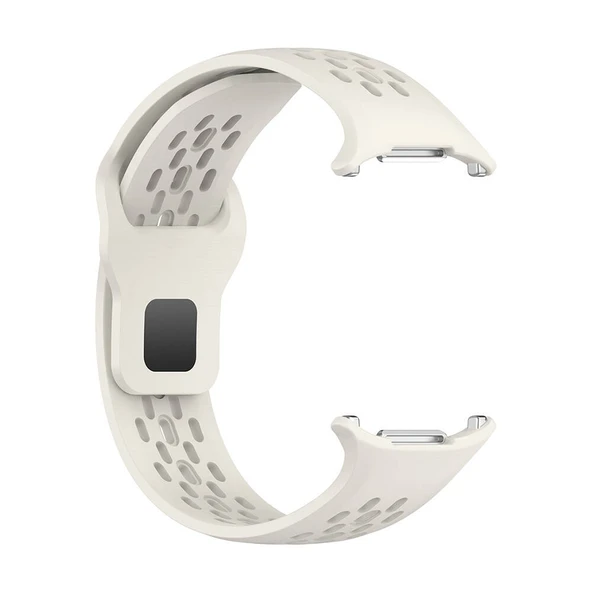 Zore Galaxy ile uyumlu Watch Ultra 47mm KRD-119 Delikli Tasarım Silikon Kordon - 10