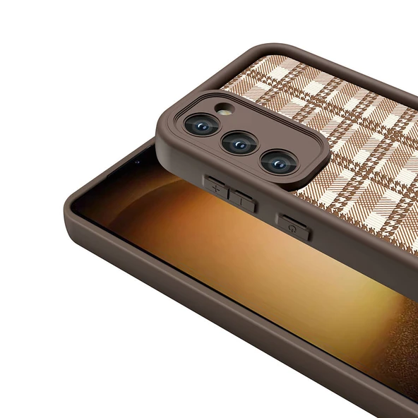 Zore Galaxy ile uyumlu S23 Kılıf Kamera Korumalı Baskılı Arka Yüzey Klas Kapak - 8