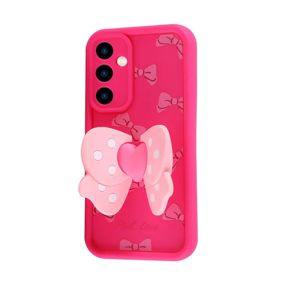 Zore Galaxy ile uyumlu A15 Kılıf Kamera Korumalı Figür Tasarımlı Kapya Kapak - 5