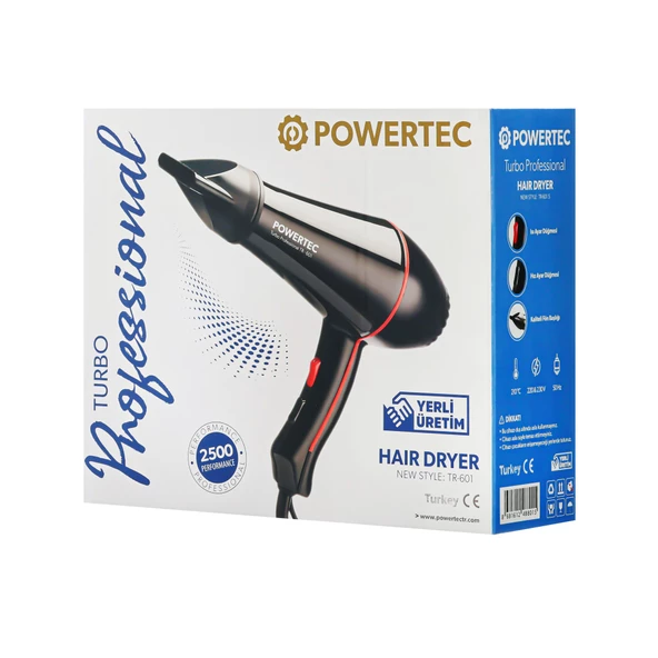Powertec Tr-601 2500w Profesyonel Fön Makinesi - 4