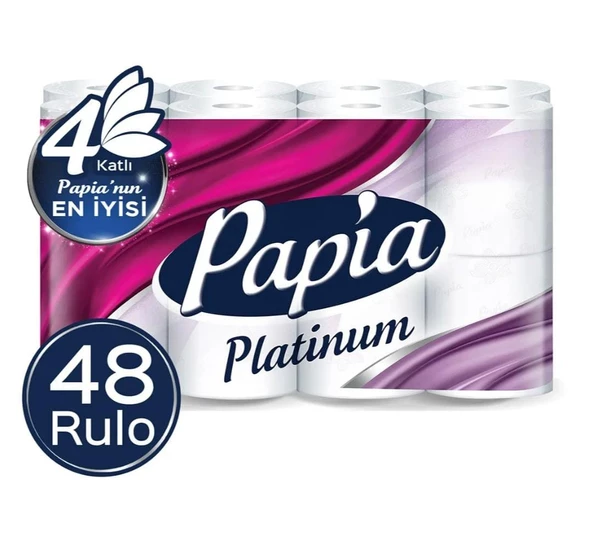 Papia Platinum Tuvalet Kağıdı 48 Rulo