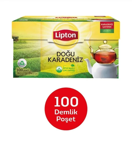 Lipton Doğu Karadeniz 3.2 gr 100'lü Demlik Poşet Çay