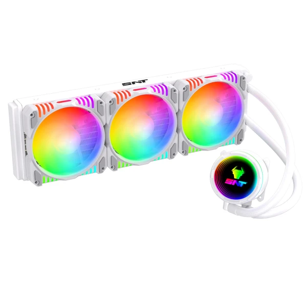 Snt SS360-3F-W Argb 360Mm. Beyaz Sıvı Soğutma AM4 AM5 LGA 1200 1700 20XX - 7