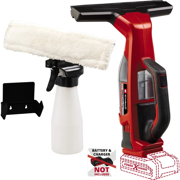 Einhell Brillianto Akülü Cam Temizleme Makinesi Solo (Akü ve Şarj Hariç) – 3437100