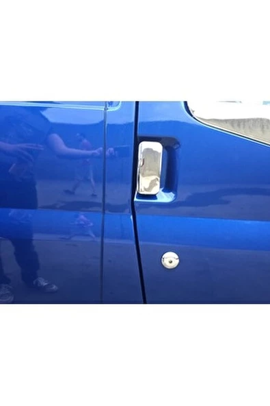 Ford Transit Krom Kapı Kolu 2 Kapı 4 Pcs 2000-2014 Arası Paslanmaz Çelik - Resim 4