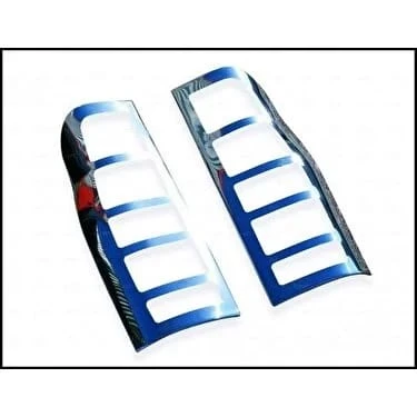 Ford Transit Uyumlu Krom Stop Çerçeve 2 Parça 2000-2014 Paslanmaz Çelik - Resim 2