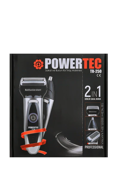 TR-250 Günlük Sakal Tıraş Makinesi  +Kulak-Burun Başlığı - Resim 4
