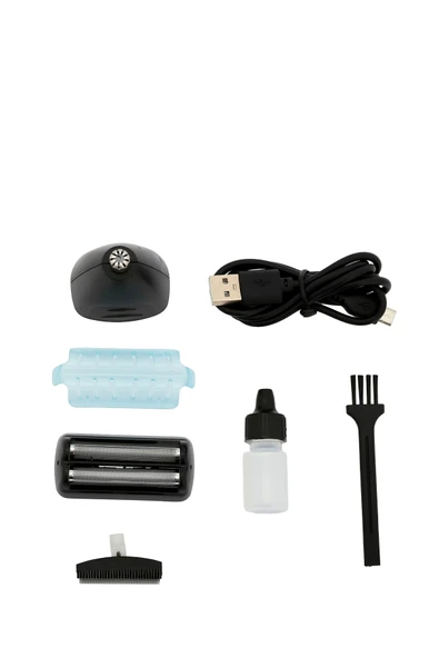 TR-250 Günlük Sakal Tıraş Makinesi  +Kulak-Burun Başlığı - Resim 3