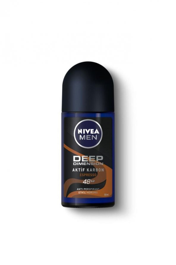 Nivea Deo Roll-On Erkek Deodorant Deep Dimension Espresso 50 ml