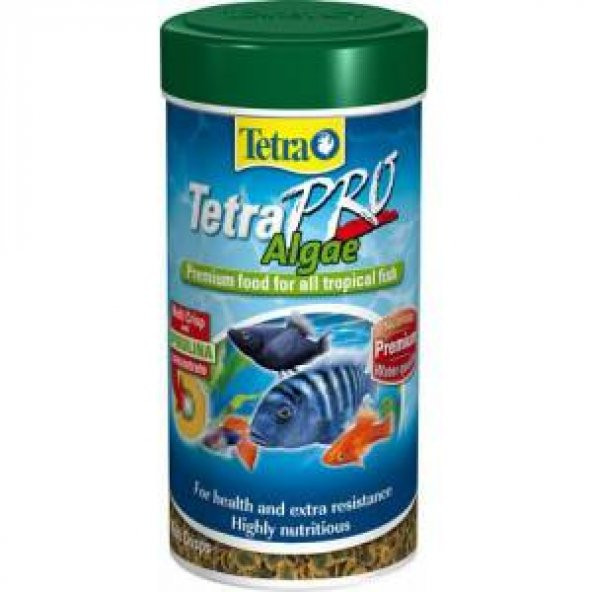Tetra Pro Algae Crisps 250 ml/45 gr ORJİNAL KUTUSUNDA