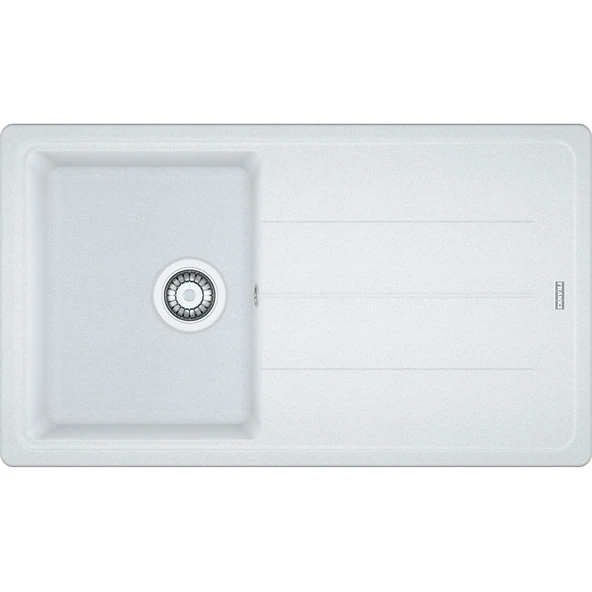 114.0655.972-Franke Basis Bfg 611 Bianco Granit Eviye