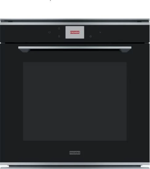 116.0613.708-Franke Mythos Fmy 99 P Xs Black+İnox Frame Fırın