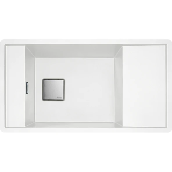 114.0656.035-Franke Fresno Fsg 611-88 Bianco Granit Eviye