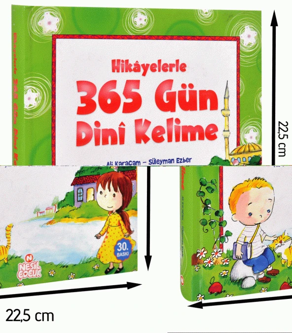 Hikayelerle 365 Gün Dini Kelime Dini Eğitici Kitap 1140