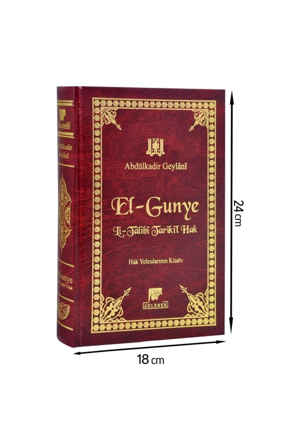 El Gunye Li Talibi Tarikil Hak - Gelenek Yayınları-1544