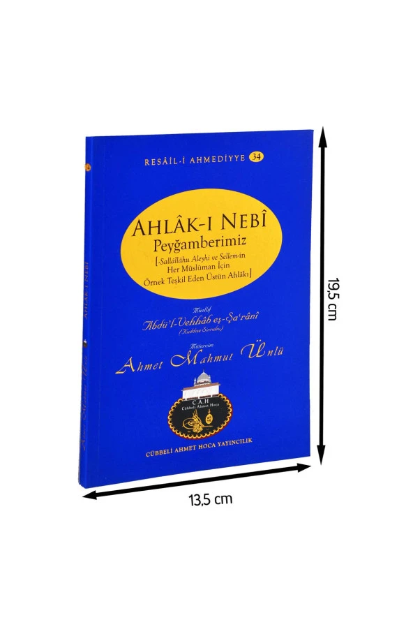 Cübbeli Ahmed Hoca Ahlakı Nebi Kitabı-1187 - 1