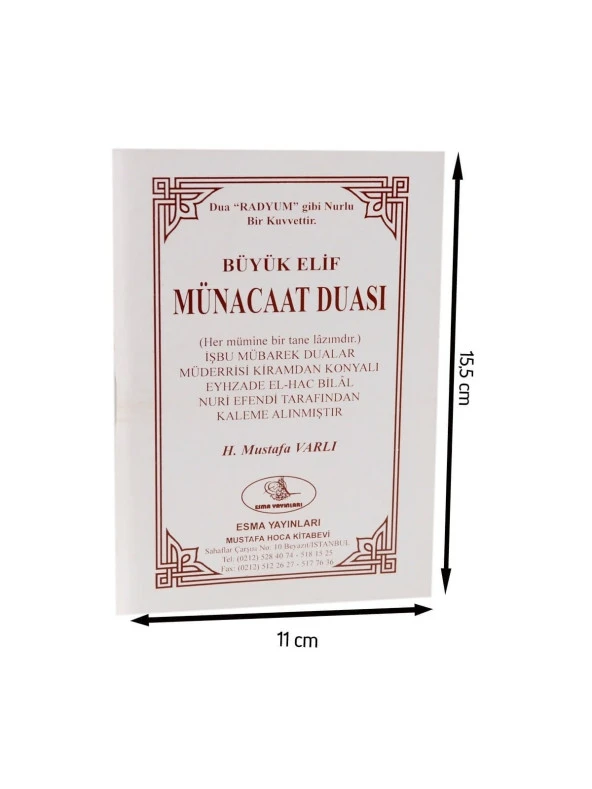 Büyük Elif  Münacaat Duası-1372