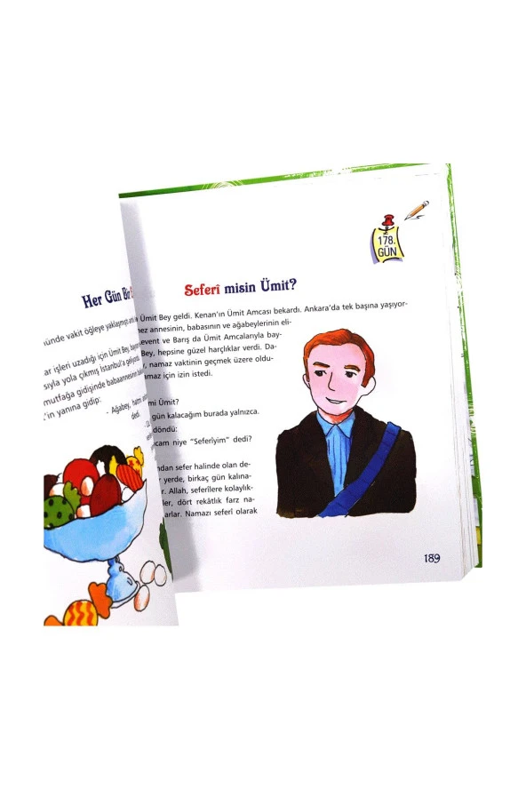 Hikayelerle 365 Gün Dini Kelime Dini Eğitici Kitap 1140 - Resim 4