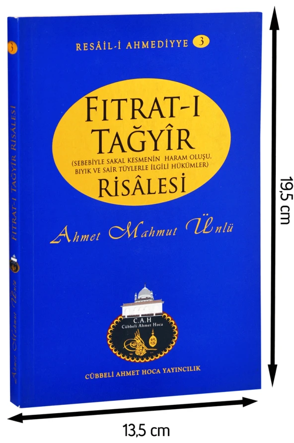 Cübbeli Ahmed Hoca Fıtrat-ı Tağyir Risalesi -1180 - Resim 2