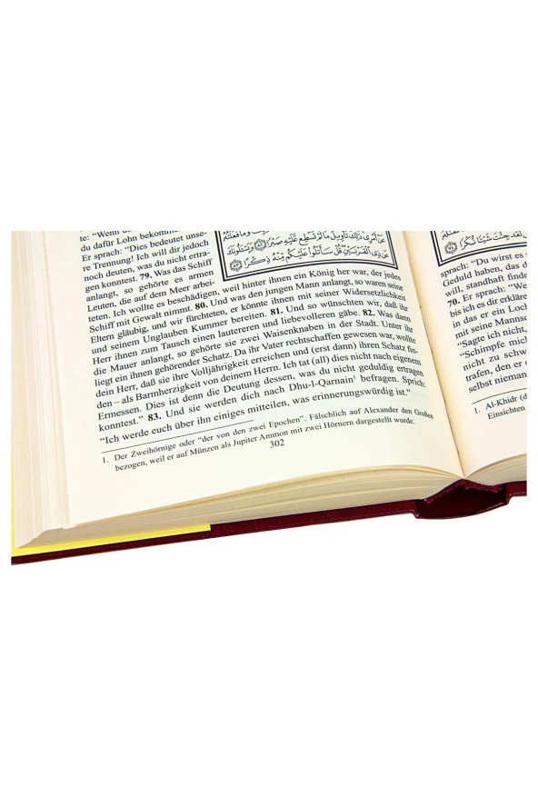 Almanca Mealli Kuranı Kerim-1285 - Resim 5