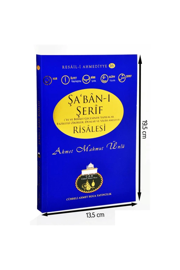 Cübbeli Ahmed Hoca Şaban-ı Şerif Risalesi-1144