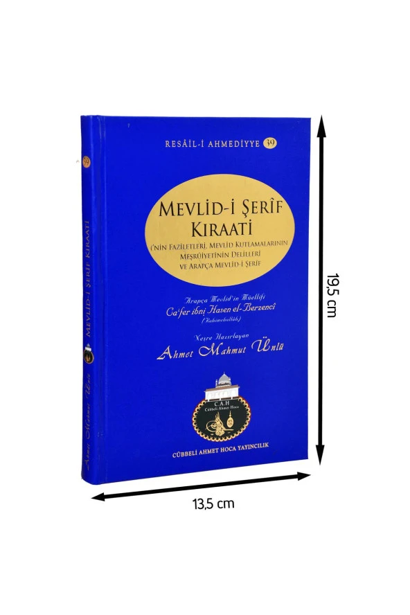 Cübbeli Ahmed Hoca Mevlid-i Şerif Kıraati Kitabı-1171