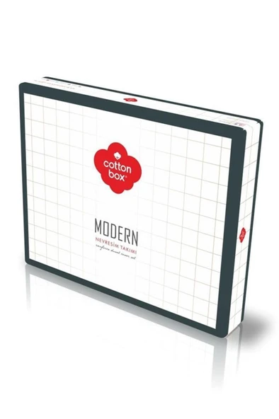 Cotton Box Modern Çift Kişilik Nevresim Takımı Niko Antrasit - 3