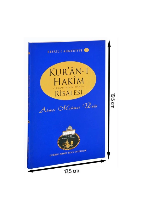 Cübbeli Ahmed Hoca Kuran-ı Hakim Risalesi-1129