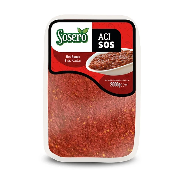 Sosero Acı Biber Sosu 2000 gr Tabak - 1