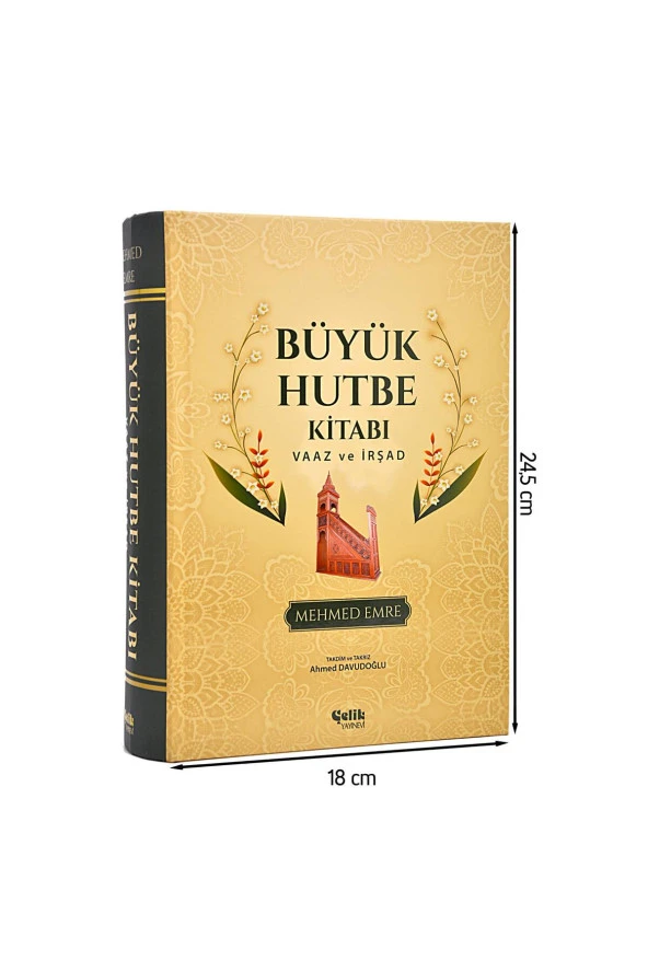 Büyük Hutbe Kitabı Vaaz ve İrşad - Mehmed Emre-1744 - 1