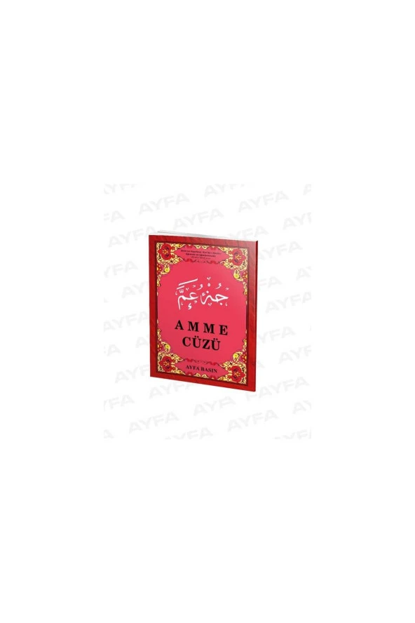 Amme Cüzü- Ayfa Yayıncılık-1662